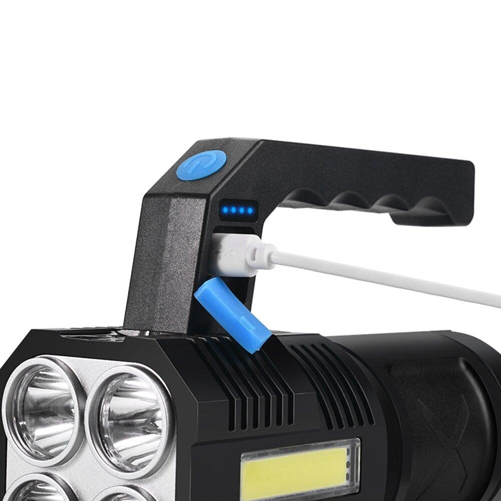 Linterna potente recargable LED