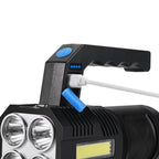 Linterna potente recargable LED