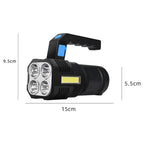 Linterna potente recargable LED