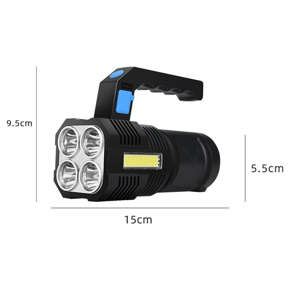 Linterna potente recargable LED