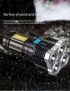 Linterna potente recargable LED