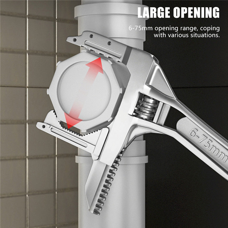 Llave ajustable multifunción para fontanería y baño