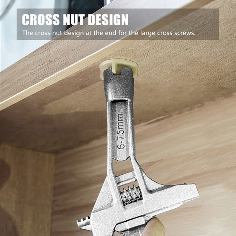 Llave ajustable multifunción para fontanería y baño