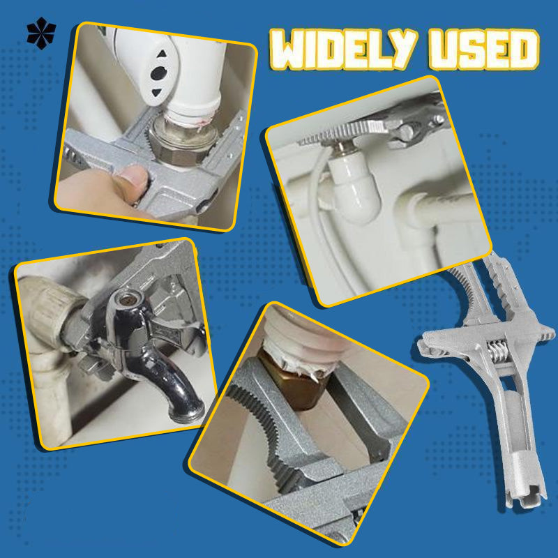 Llave ajustable multifunción para fontanería y baño