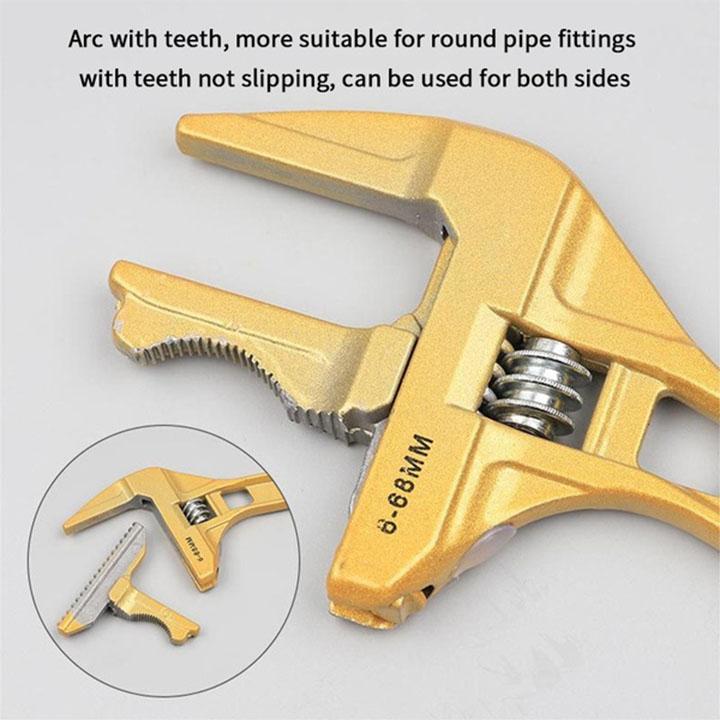 Llave ajustable multifunción para fontanería y baño