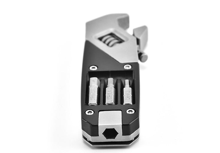Llave Allen multifunción plegable de acero inoxidable con destornillador