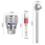 Llave de vaso universal mágica para taladro eléctrico