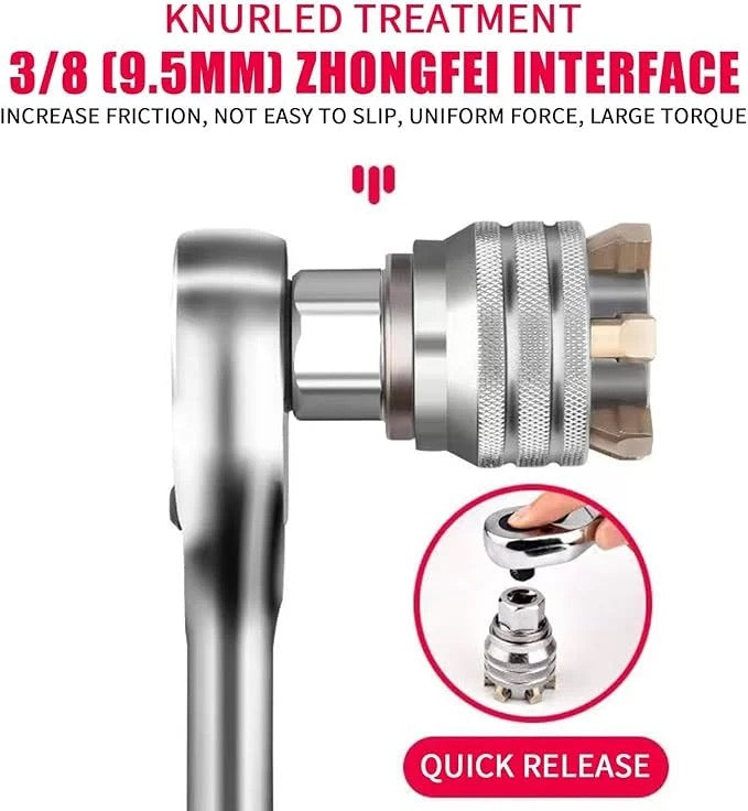 Llave de vaso universal multifunción Saker®