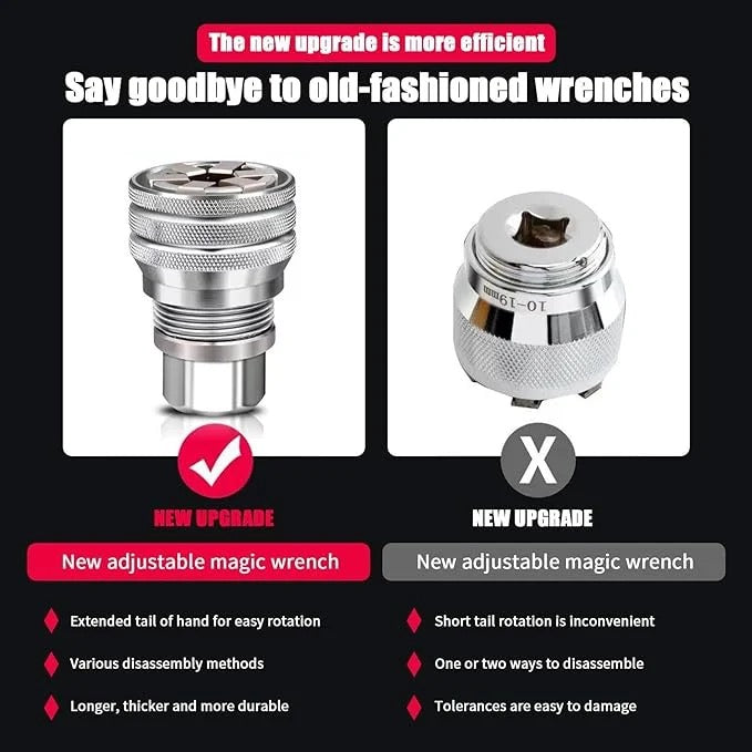 Llave de vaso universal multifunción Saker®