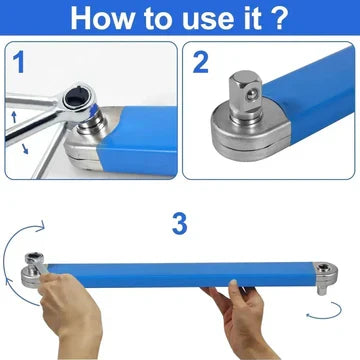 Llave extensible universal para espacios reducidos