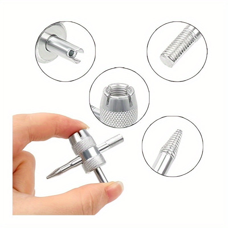 Llave extractora de núcleos de válvula CoreMate 4 en 1