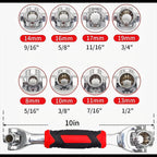 Llave inglesa universal 52 en 1 con carraca