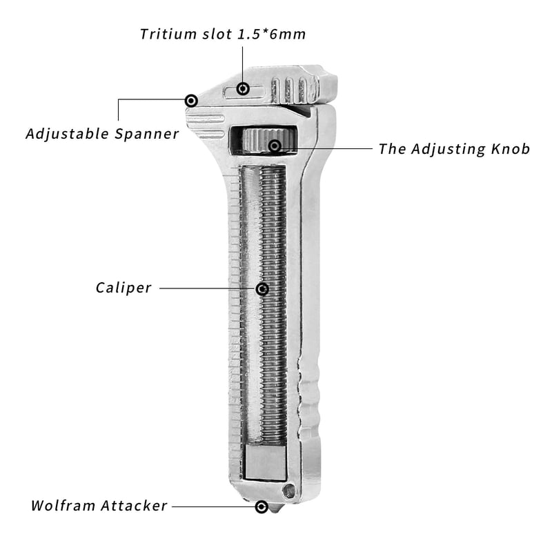 Llave multifunción de bolsillo