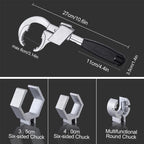 Llave multifunción para grifería y fontanería