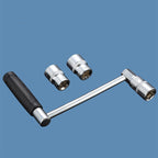 Llave multiplicadora para cambio de neumáticos