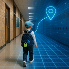 Localizador GPS con ubicación en vivo – Mini rastreador para niños, mascotas y objetos de valor, app, 5 colores – SafeTr