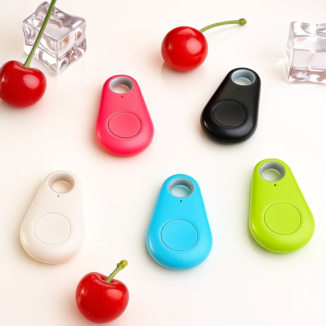Localizador GPS con ubicación en vivo – Mini rastreador para niños, mascotas y objetos de valor, app, 5 colores – SafeTr
