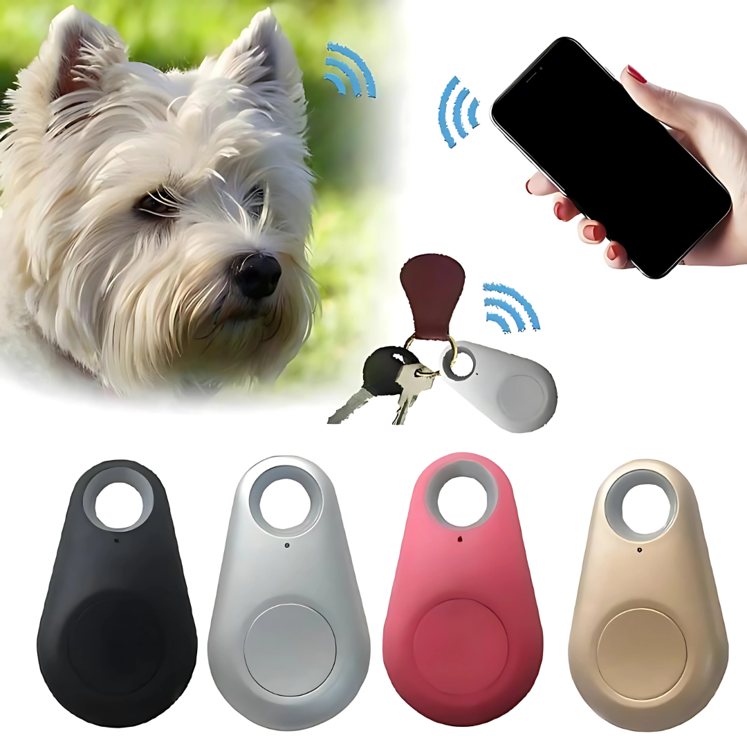 Localizador GPS con ubicación en vivo – Mini rastreador para niños, mascotas y objetos de valor, app, 5 colores – SafeTr