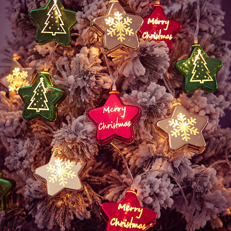 Luces decorativas de Navidad con bolas LED