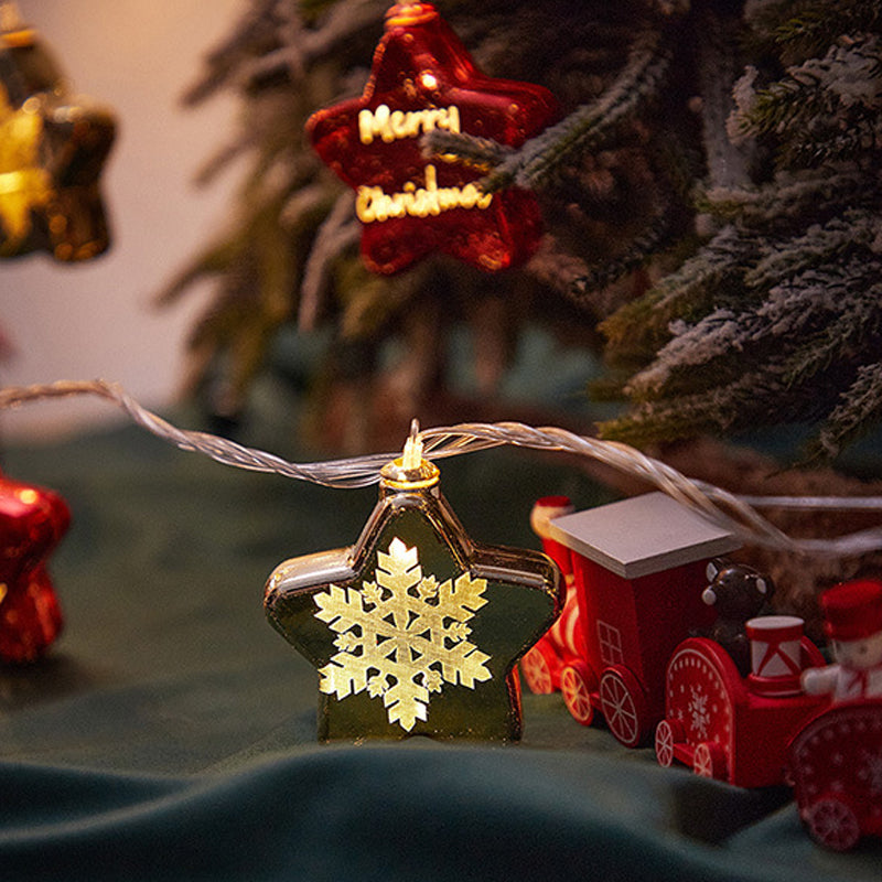 Luces decorativas de Navidad con bolas LED