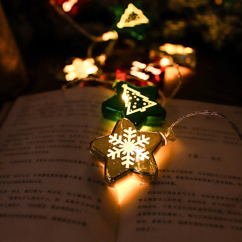 Luces decorativas de Navidad con bolas LED