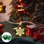 Luces decorativas de Navidad con bolas LED