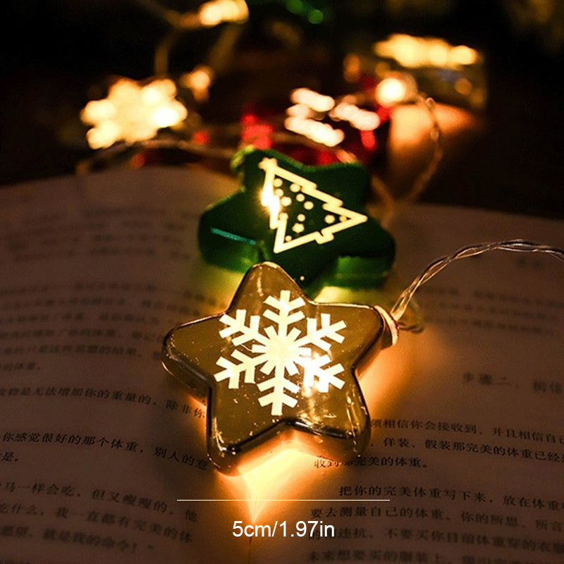 Luces decorativas de Navidad con bolas LED