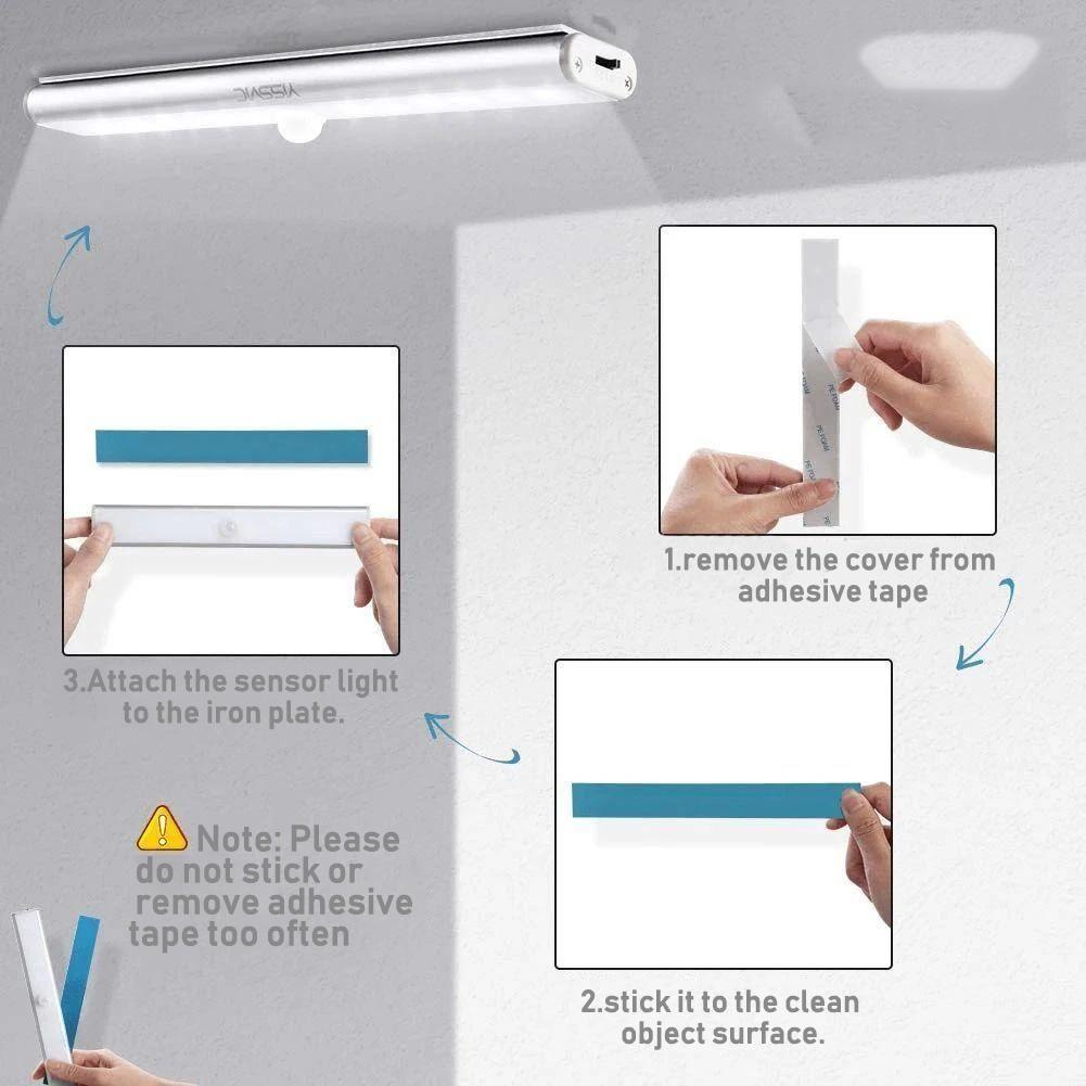 Luz LED con sensor de movimiento