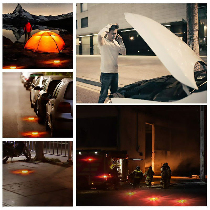 Luz LED de advertencia intermitente