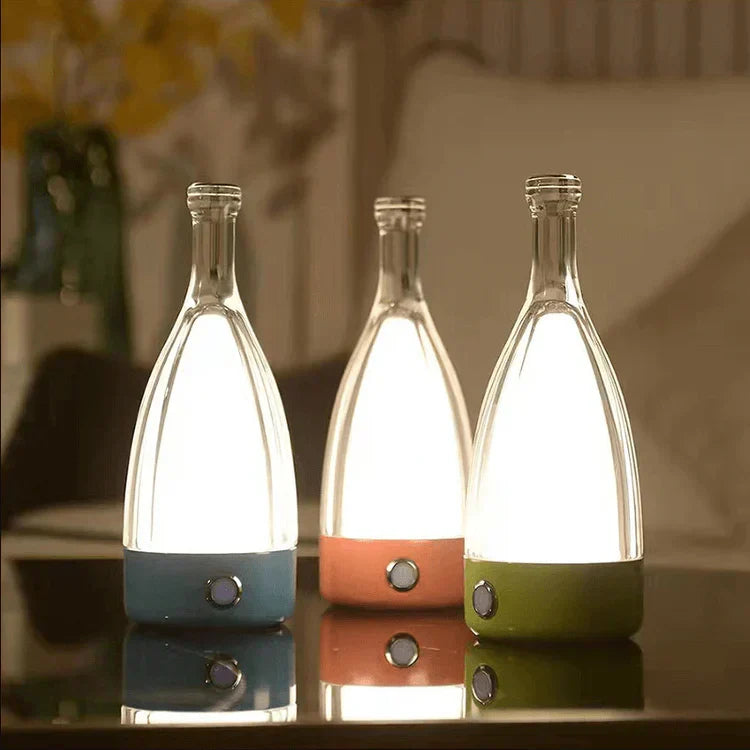 Luz LED decorativa para botellas