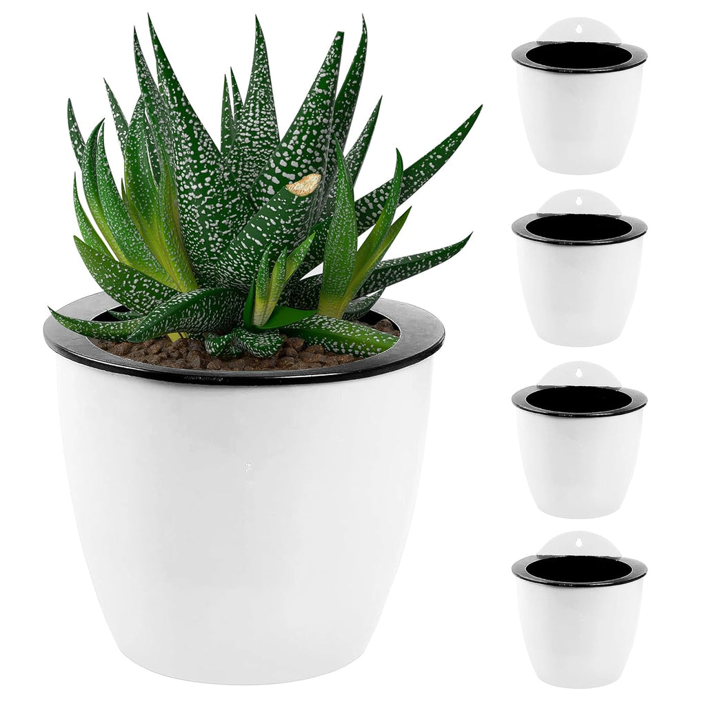 Maceta colgante de pared con autorriego – Sistema de riego automático para plantas