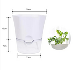 Maceta con depósito de agua – Maceta autorregante para plantas de interior
