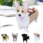 Maceta con forma de perro – Contenedor decorativo para plantas