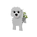 Maceta con forma de perro Pawsome – Contenedor decorativo para plantas