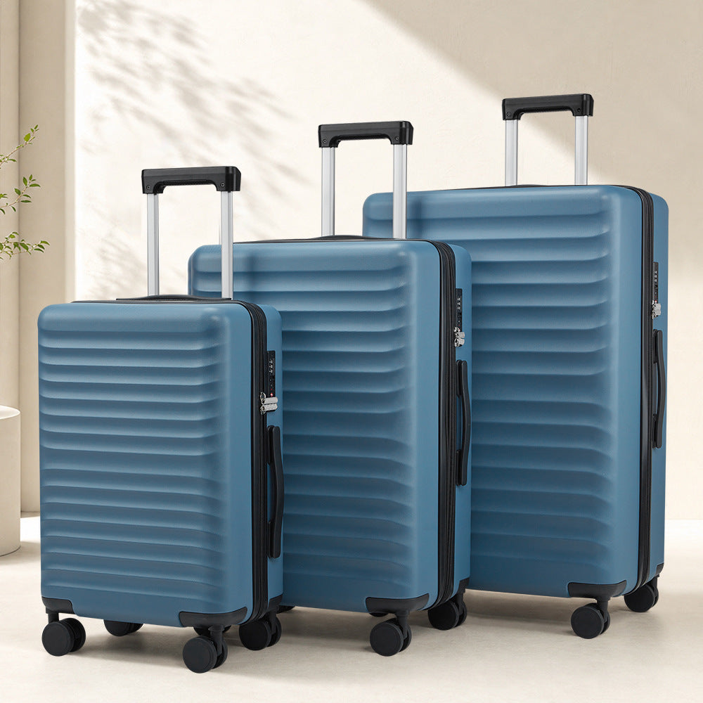 Maleta de viaje resistente con ruedas giratorias 360°