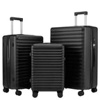 Maleta de viaje resistente con ruedas giratorias 360°