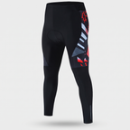Mallas largas de ciclismo acolchadas para hombre con bolsillos