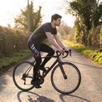 Mallas largas de ciclismo acolchadas para hombre con bolsillos