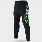 Mallas largas de ciclismo acolchadas para hombre con bolsillos