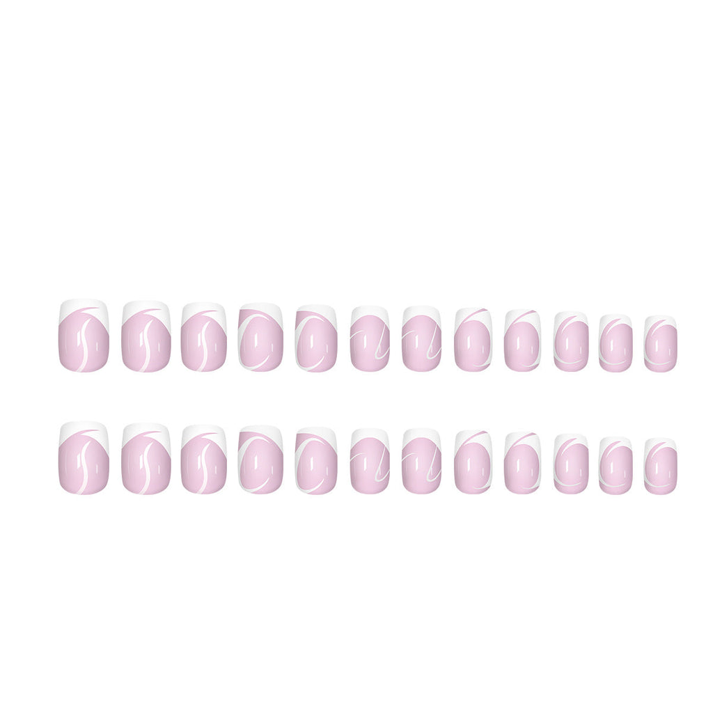 Manicura francesa artística