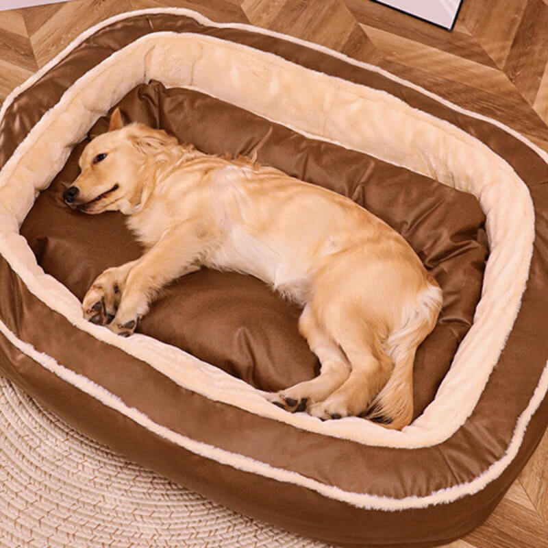 Manta cálida para cama ortopédica de perro – Sueño profundo y confortable
