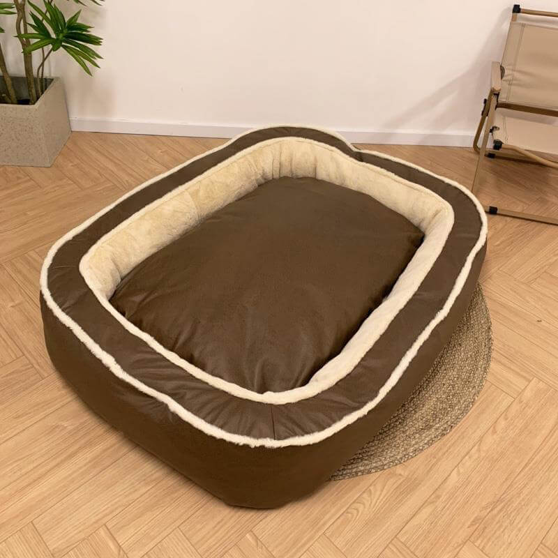 Manta cálida para cama ortopédica de perro – Sueño profundo y confortable