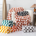 Manta de cuadros elegante y acogedora para tu hogar