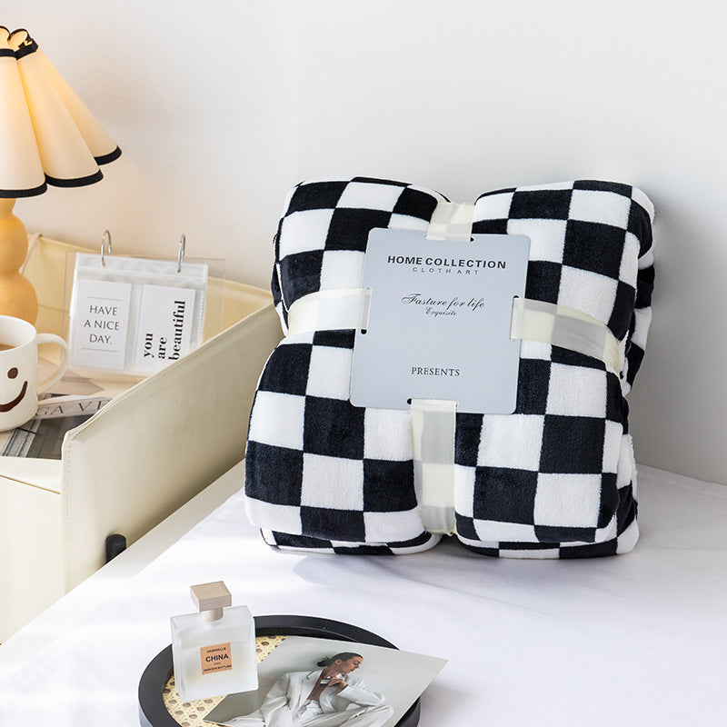 Manta de cuadros elegante y acogedora para tu hogar