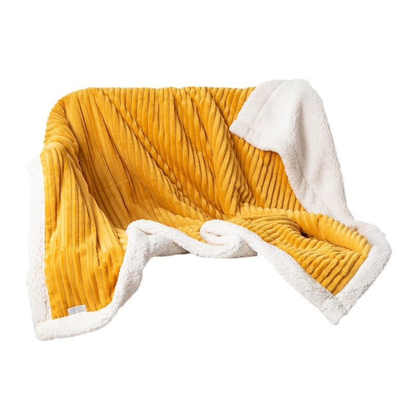 Manta de felpa suave y reversible