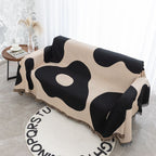Manta decorativa geométrica suave