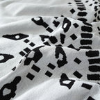 Manta decorativa tejida gruesa para sofá