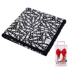 Manta DIY para colorear para niños, tejido suave de felpa, lavable y reutilizable