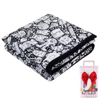 Manta DIY para colorear para niños, tejido suave de felpa, lavable y reutilizable