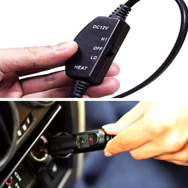 Manta eléctrica para coche 12 V